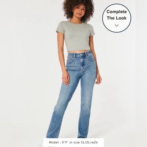 Hollister straight jeans